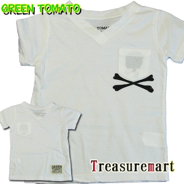 クロスボーンVネックTEE