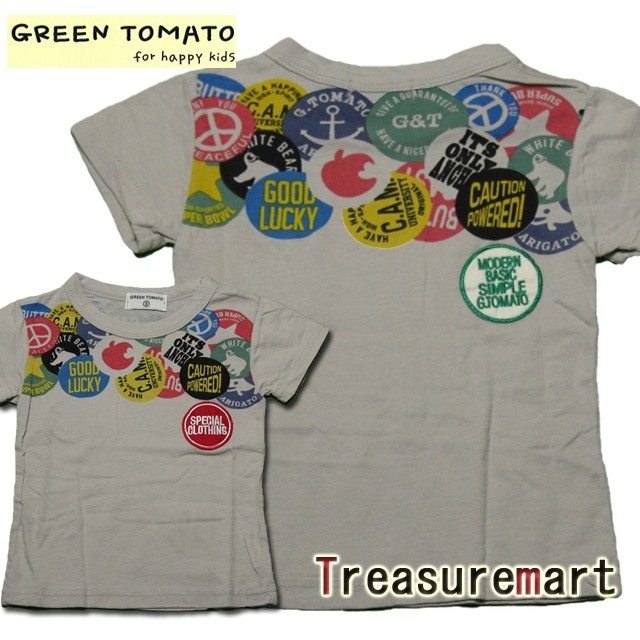 ワッペンプリントTEE