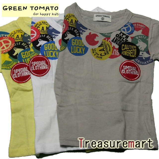ワッペンプリントTEE
