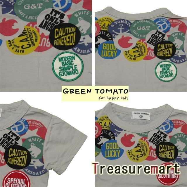 ワッペンプリントTEE