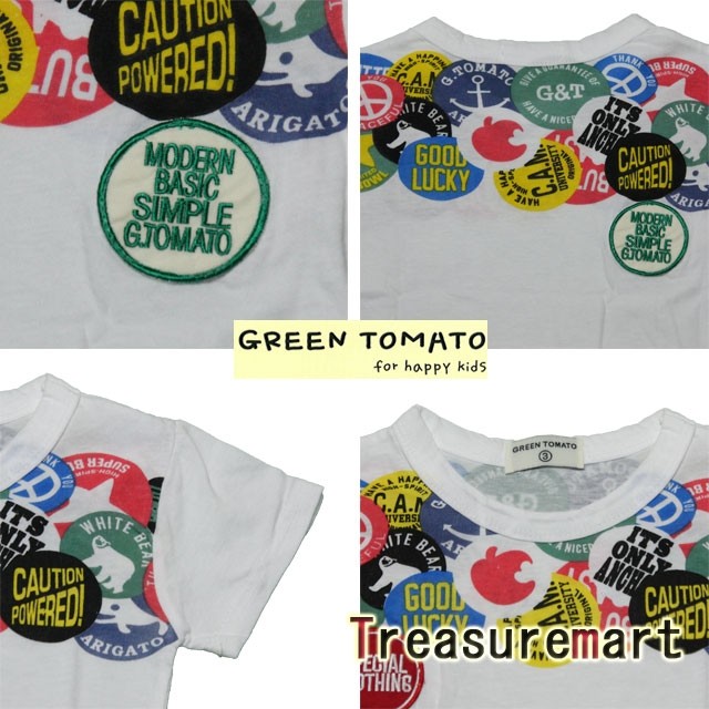 ワッペンプリントTEE