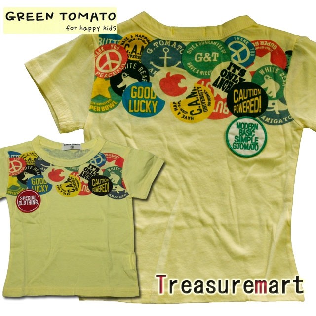 ワッペンプリントTEE