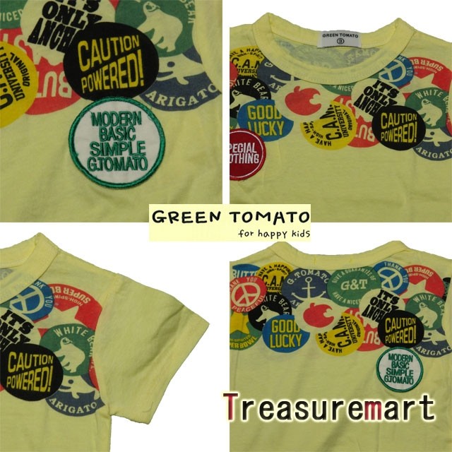 ワッペンプリントTEE