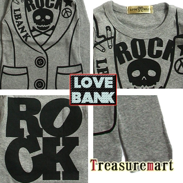 ダマし絵ジャケットロンTEE