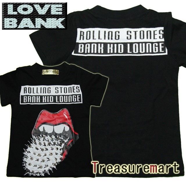鋲付きローリングストーンズTEE