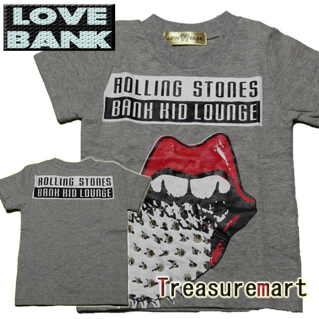 鋲付きローリングストーンズTEE