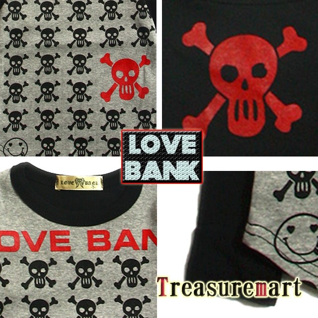 スカルスマイルロンTEE