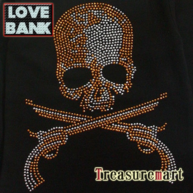 スカルスタッズロンTEE
