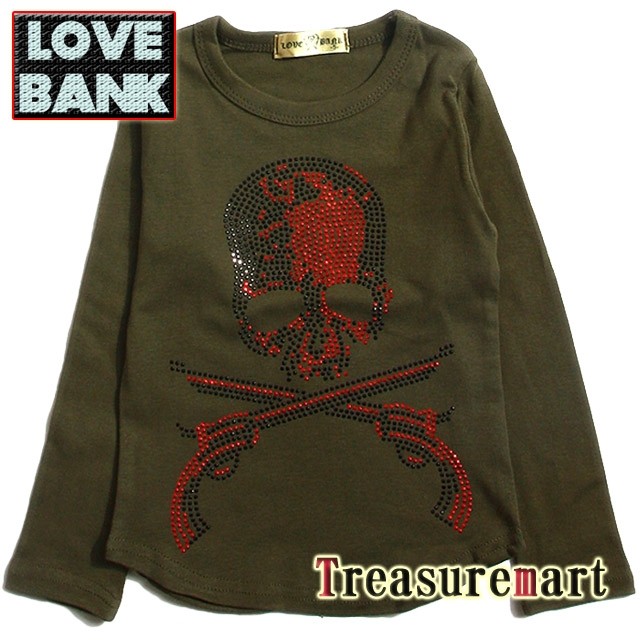 スカルスタッズロンTEE