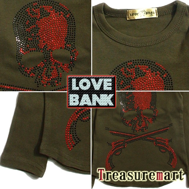 スカルスタッズロンTEE