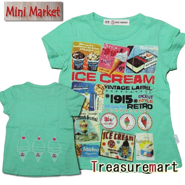 アイスクリームプリントTEE