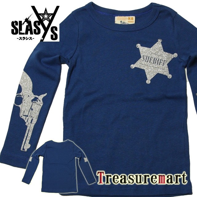 ラメガンプリントロングTEE