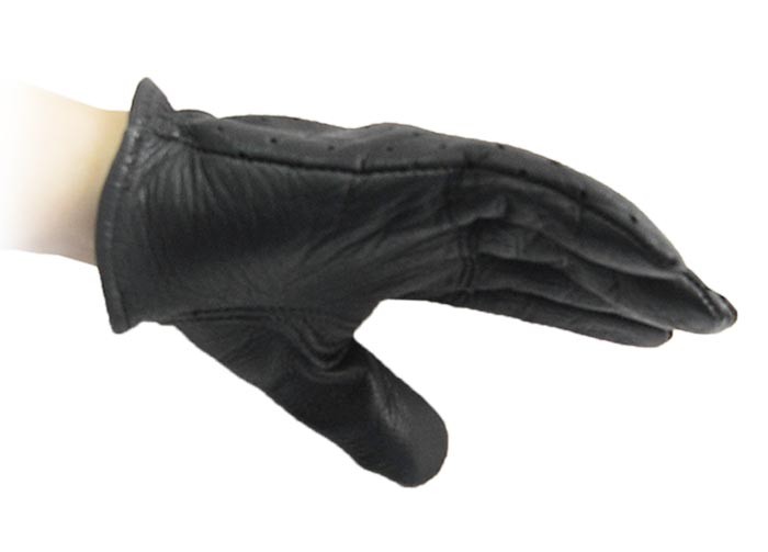送料無料 CHURCHILL GLOVE/チャーチルグローブ/SHORTタイプ/バイクグローブ/クラシックスタンダードレザーグローブ/ツーリング/キャンプ/ワークグローブ/革/Maverick Classic Deerskin Short-wrist Ventilated