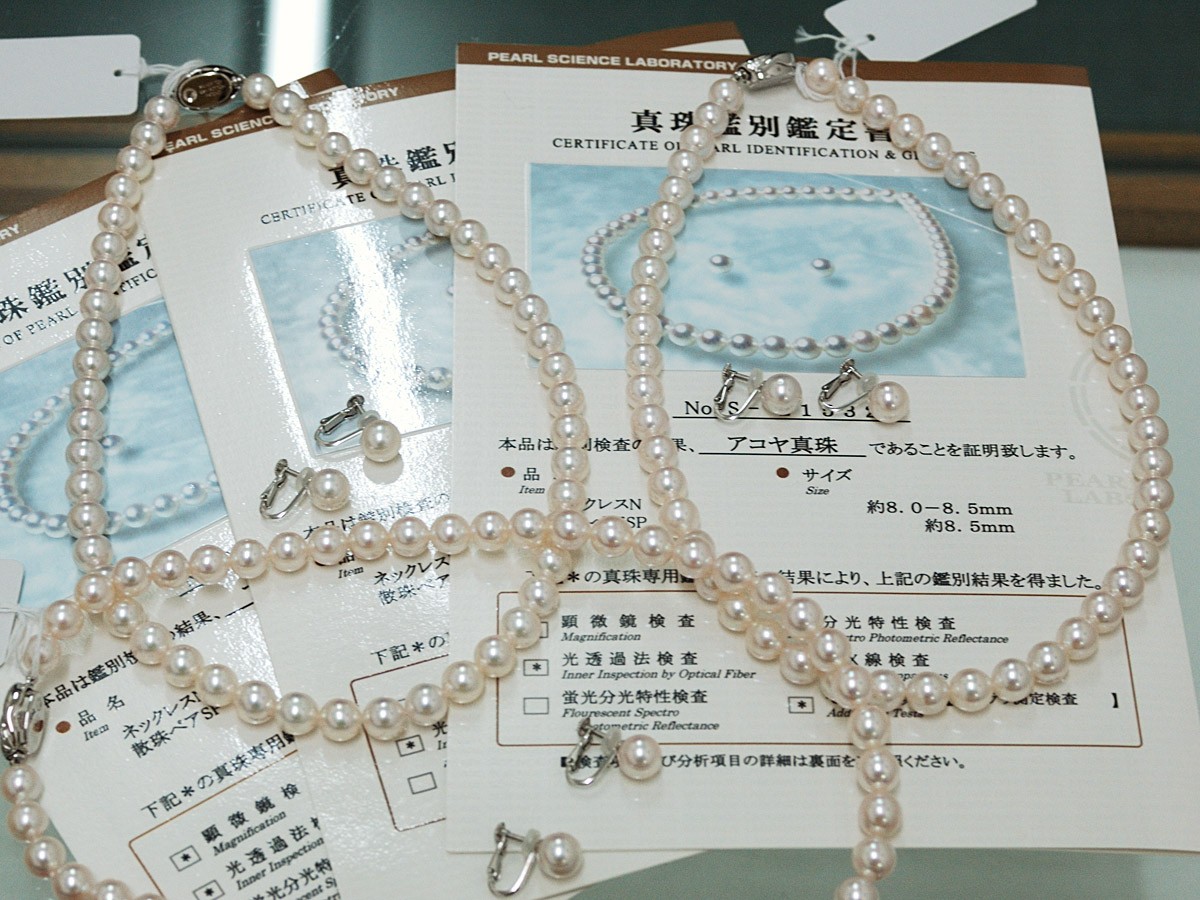あこや真珠 フォーマルネックレス リング 本真珠専門店 ヨコタパール2