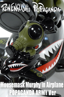 ZacPac x Ron English(���å��ѥå� �� ���󡦥��󥰥�å���)��Mousemask Murphy�ʥޥ����ޥ������ޡ��ե����ˡ�Popaganda Army Ver