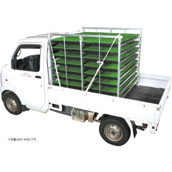 苗棚軽トラック