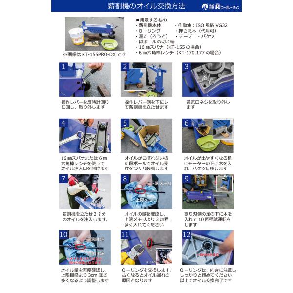 KAZ 和コーポレーション 電動 油圧式 薪割り機 まき割り機 廃材 間伐材