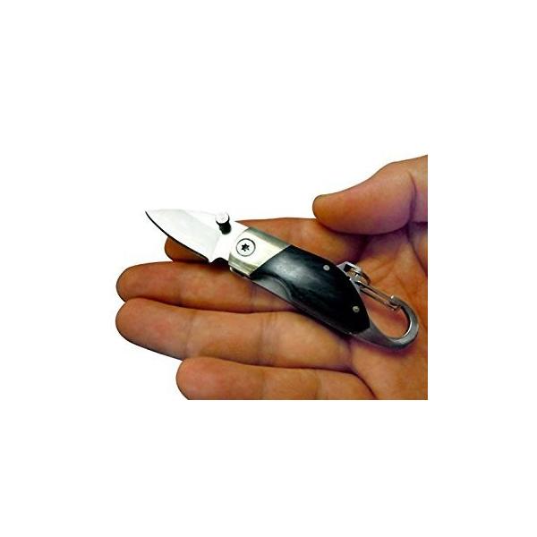 送料無料 極小 携帯 コンパクト ミニ ナイフ フォールディング ボトム