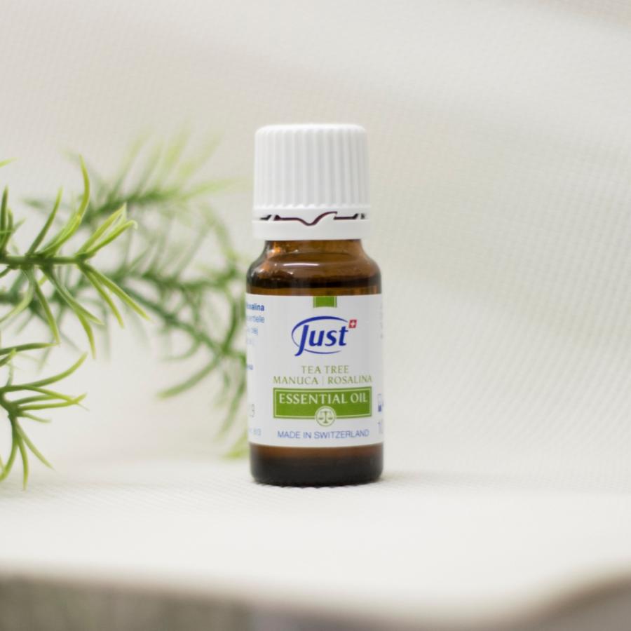 JUST(ユースト) ティーツリーエッセンシャルオイル 10mL 肌に直接