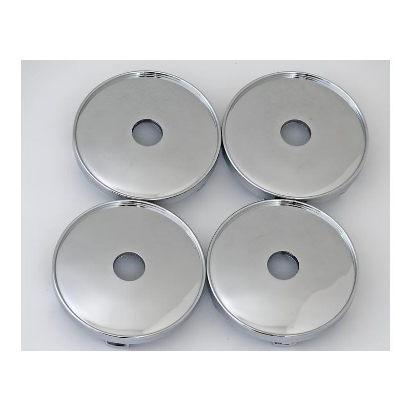 送料無料 ホイール センター キャップ メッキ 60mm 4個 セット 6爪