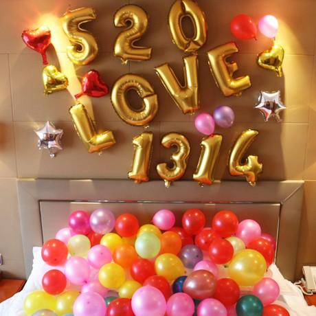 送料無料 お買い得 バルーン 風船 数字 40cm ゴールド 誕生日