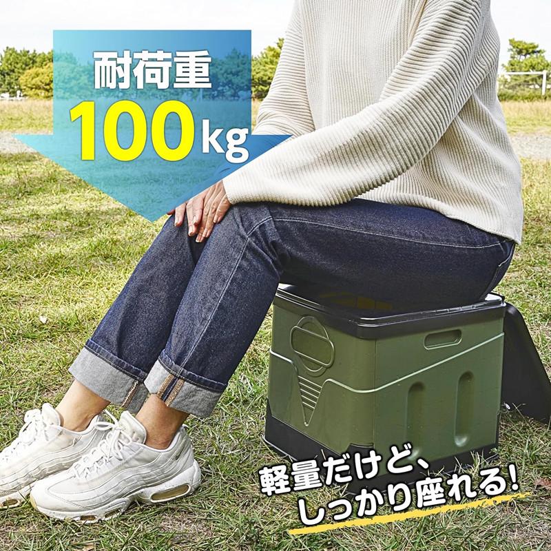 送料無料 【1台5役】折りたたみ 簡易トイレ 蓋付き携帯トイレ 防災