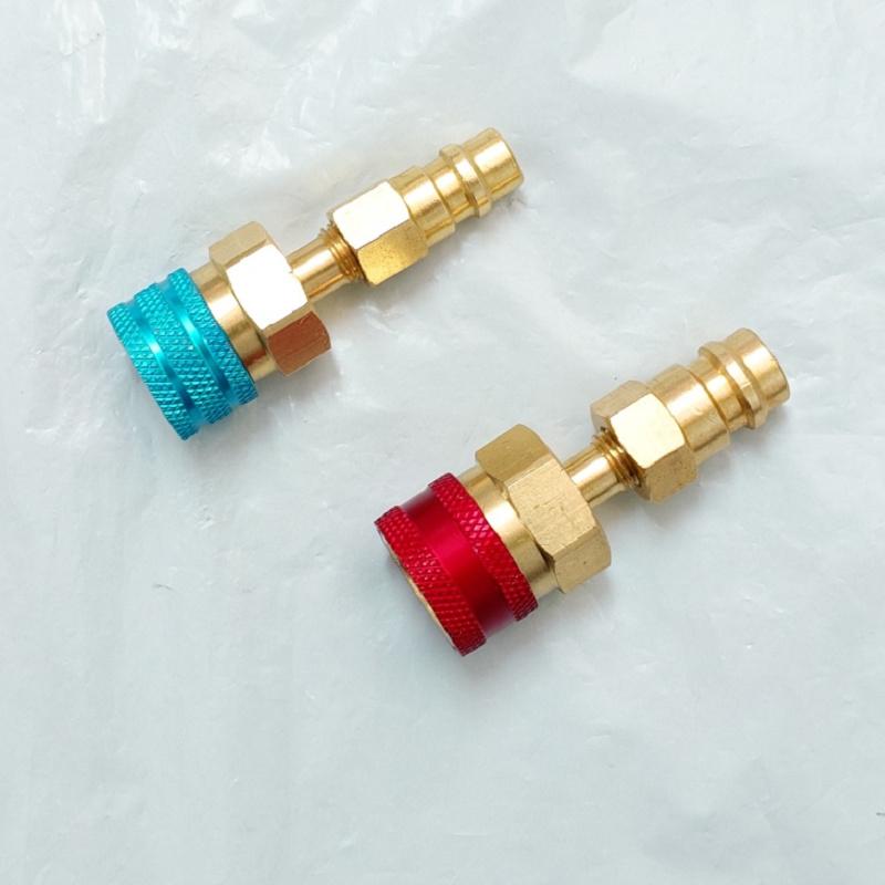 送料無料【プロ向け】1234yf クイックカプラー 134a バルブ 低圧高圧