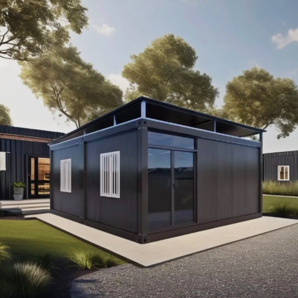 プレハブ ユニットハウス 喫煙所 事務所 ガラスドア 連結可能 店舗