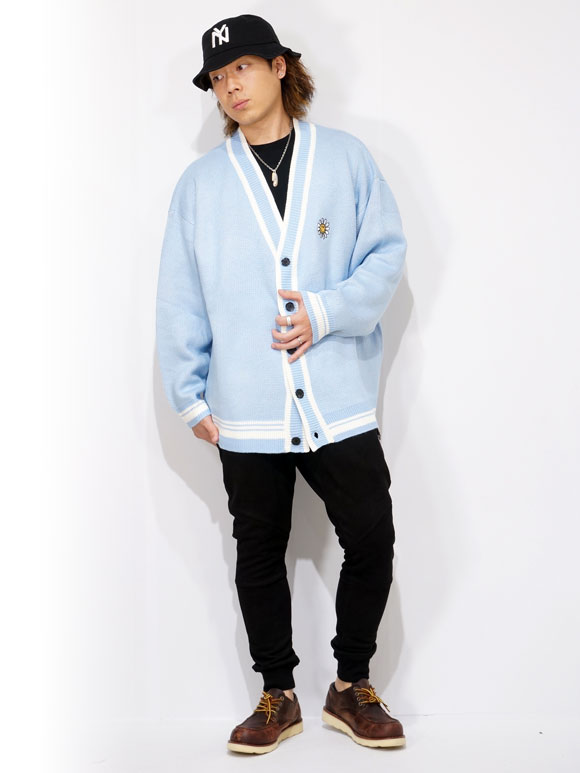 【美品】BLINK 日本製 2024AW ピグメント スウェット カーディガン 8KC2248105001B.jpg?sw=1200