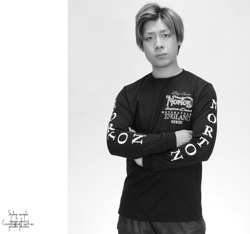 ノートン Mixスチール ロゴ刺繍 長袖tシャツ ワッフル ロンt メンズ 新作22年モデル Norton 221n1102 最新情報
