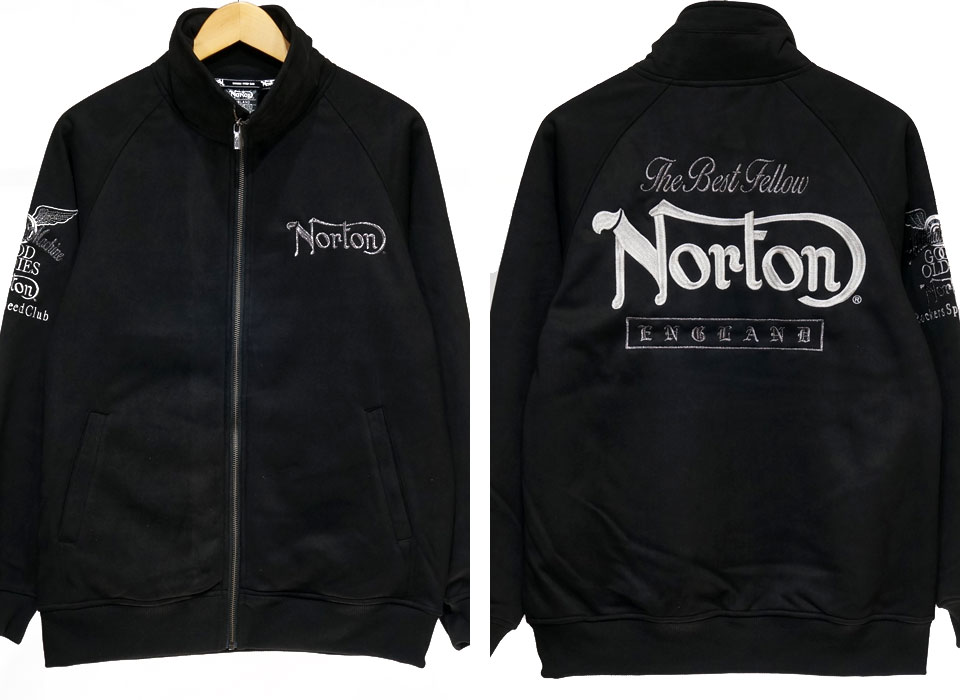 Norton] ビッグ ロゴ ポリスウェード ジャケット Norton PEET
