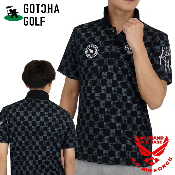 GOTCHA GOLF ガッチャゴルフ ポロシャツ 赤 XLサイズ 新品タグ付き GOTCHA ゴルフシャツ｜メンズウエア｜ゴルフ｜スポーツ おすすめ