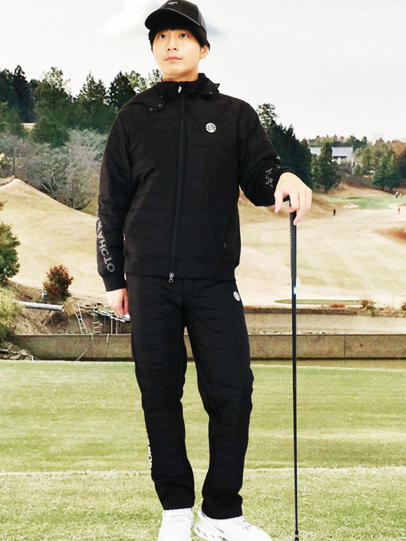 GOTCHA GOLF ガッチャゴルフ 2way ロゴプリント 切替 ストレッチ