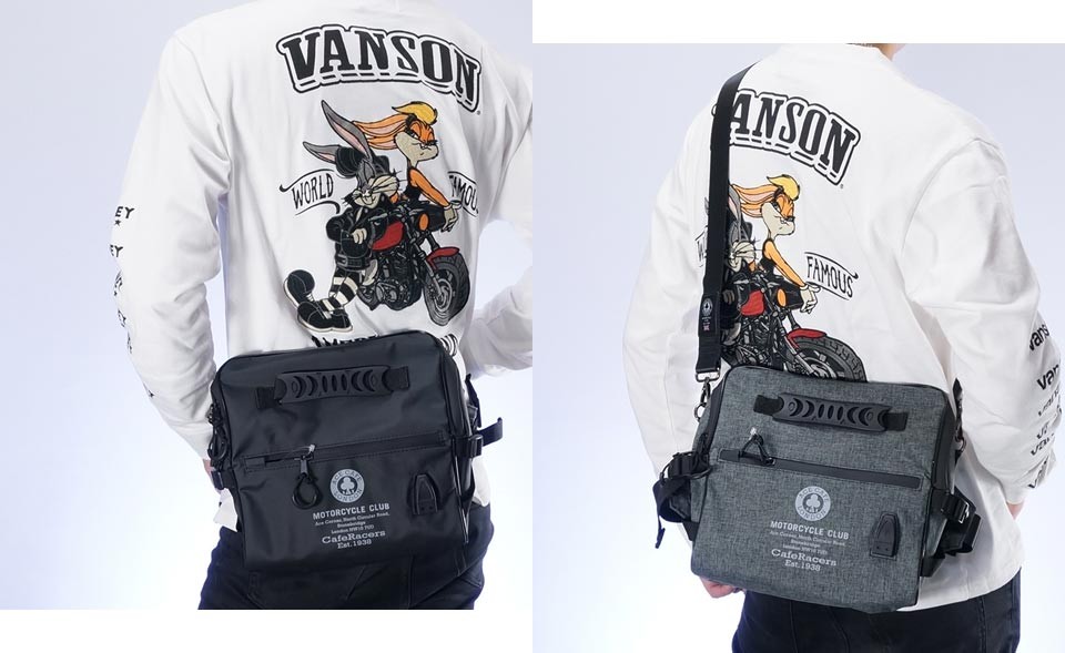 ACE CAFE LONDON（エースカフェロンドン） 2Wayショルダーバッグ ACE