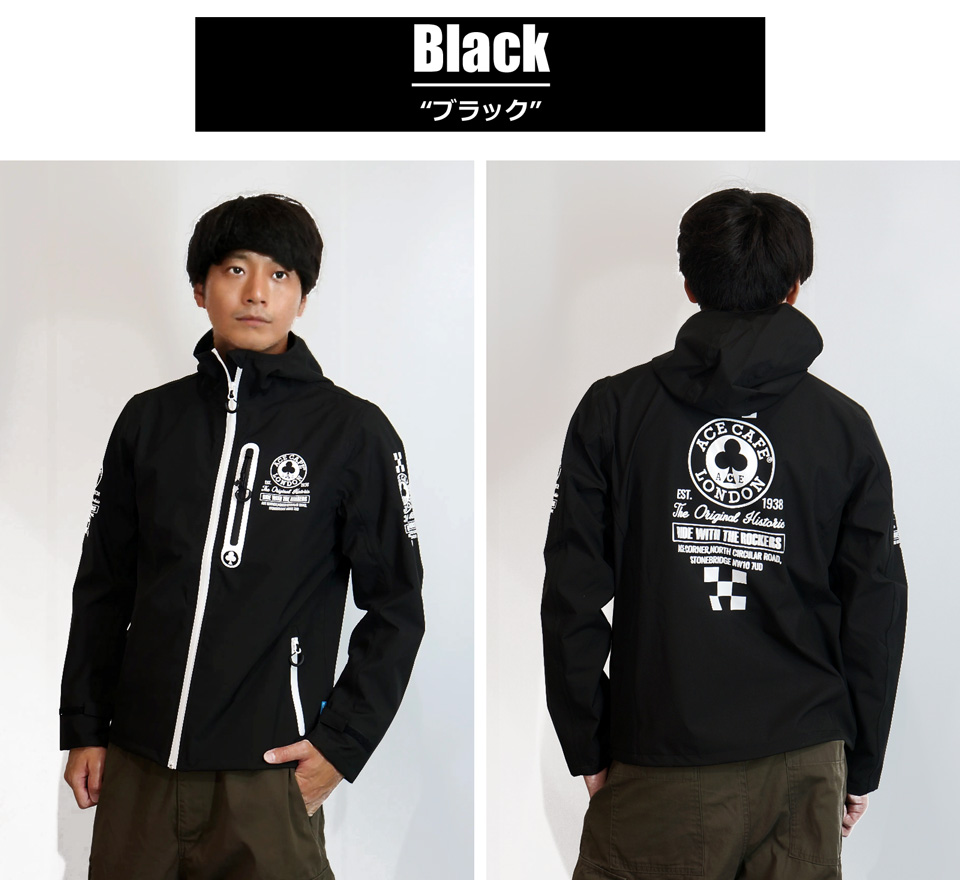 dP18 ACE CAFE LONDON マウンテンパーカー メンズM dP18 ACE CAFE LONDON マウンテンパーカー メンズM