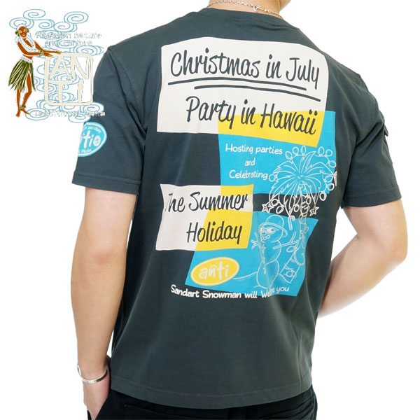 アンチ サマークリスマス 半袖Tシャツ メンズ 新作2022年モデル ANTI att-160