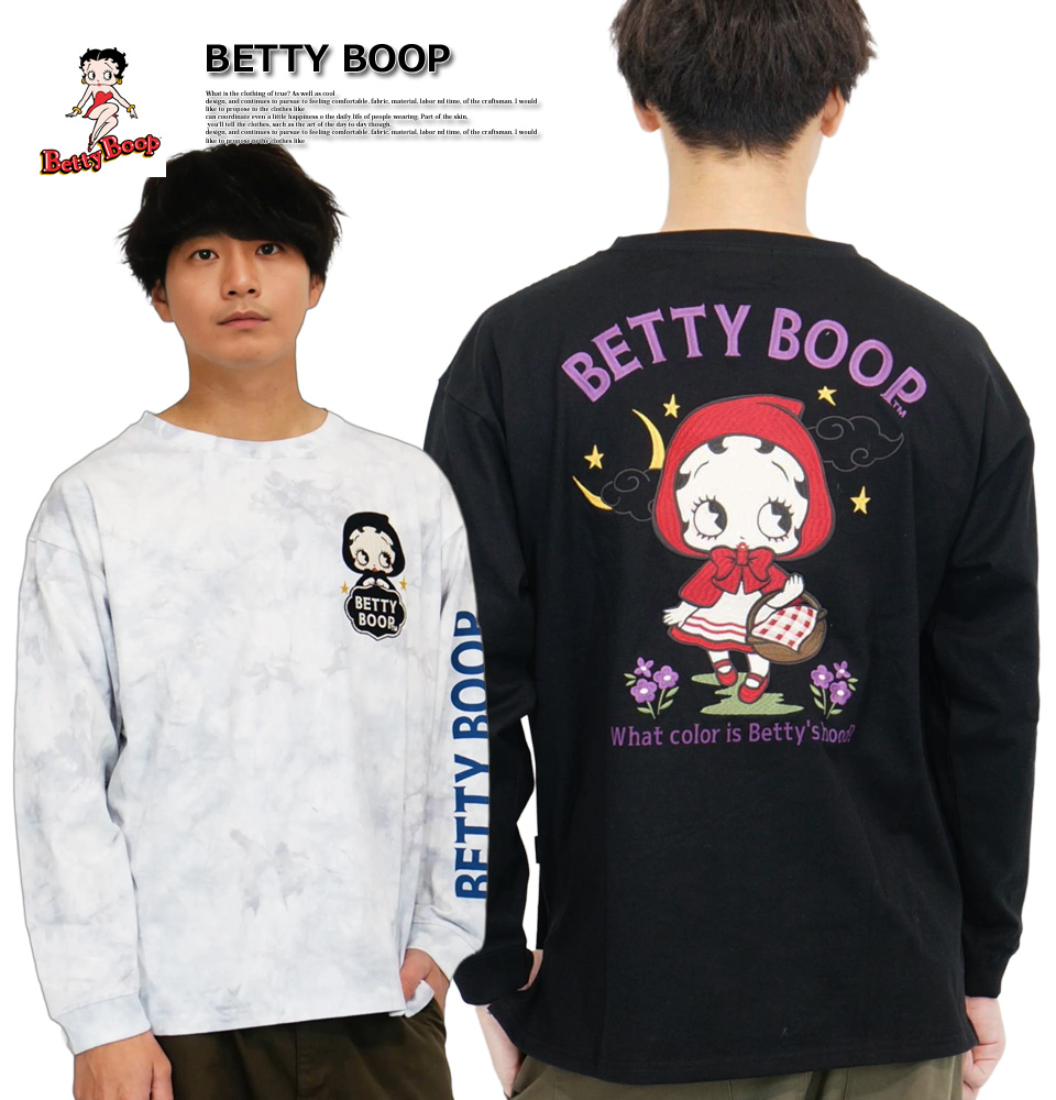 BETTY BOOP（ベティ ブープ） ネオン 赤ずきんベティー刺繍 オーバー