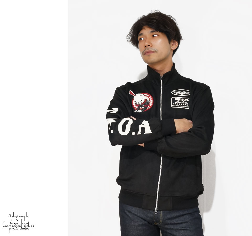 希少VANSON デスラビットコラボブラック本ディンライダースジャケット XL 希少VANSON デスラビットコラボブラック本ディンライダース