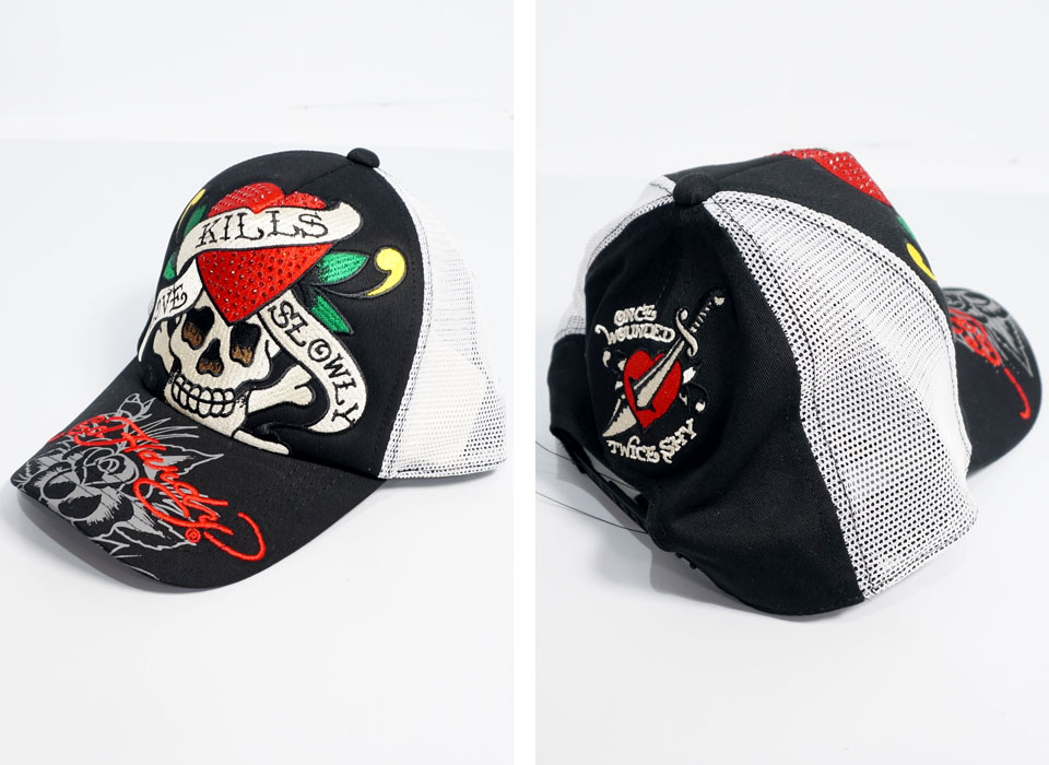 楽天市場】Ed Hardy（エドハーディー） ラインストーン メッシュ