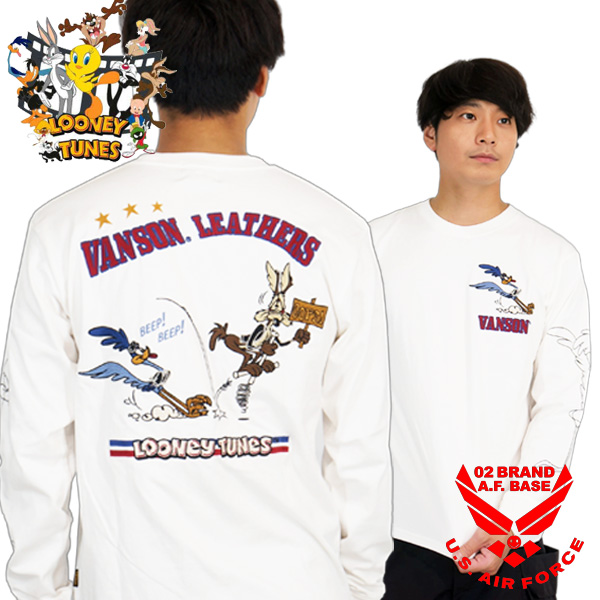 VANSON（バンソン） ルーニーテューンズコラボ ワイリーコヨーテ