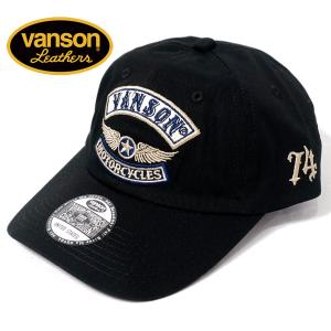 バンソン フライングスター刺繍 ツイルキャップ 帽子 メンズ 2024年新作モデル VANSON n...