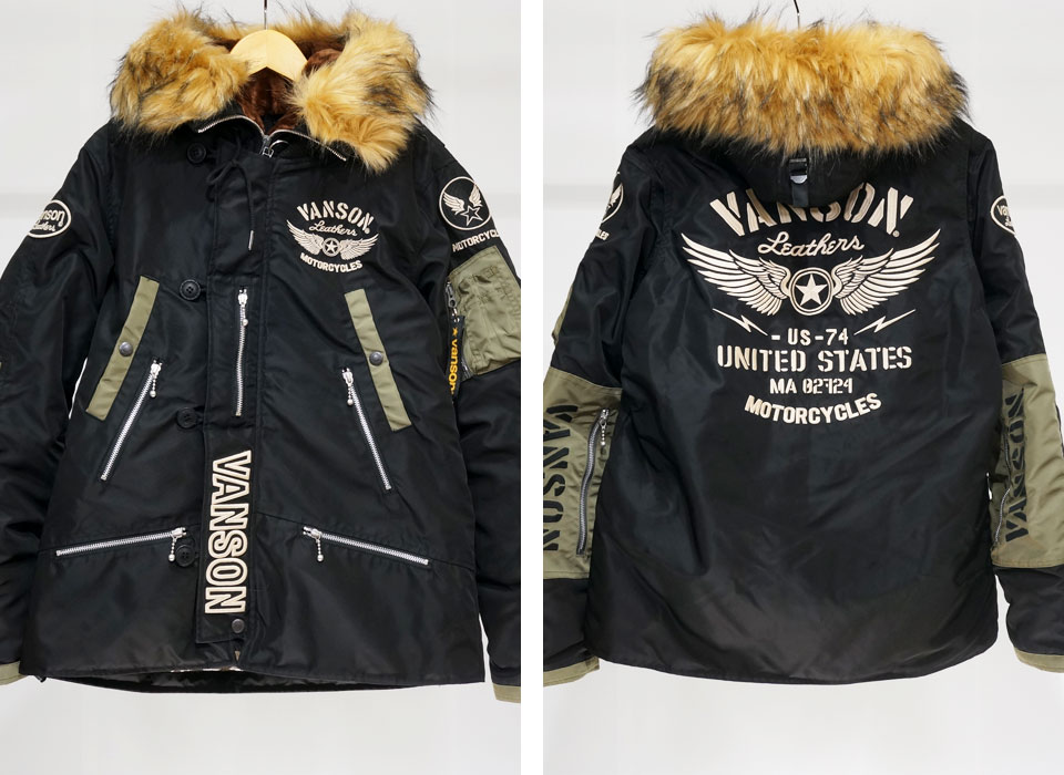 新品未使用VANSONバンソン N3-Bタイプ フライトジャケットメンズ L 楽天市場】N3B（ブランドバンソン）（メンズファッション）の通販