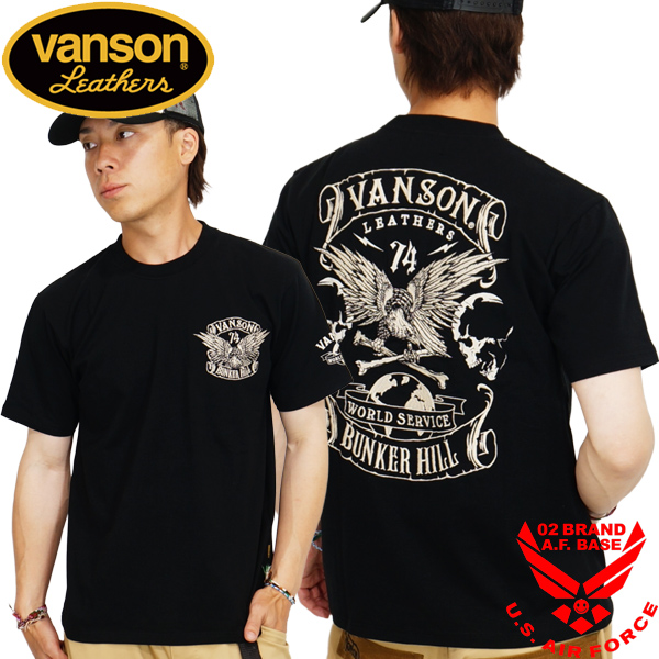 未使用級 バンソン 蓄光 開襟 シャツ フライングエンブレム XXL 夜光る 02BRAND ゼロツーブランド - バンソン(VANSON)｜Yahoo!ショッピング