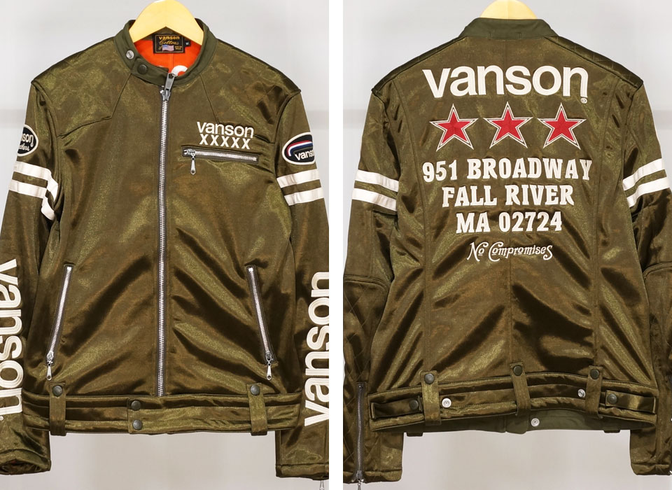 VANSON バンソン 50周年記念限定モデル トリプルレッドスター