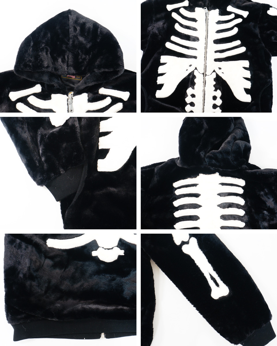 VANSON（バンソン） スケルトンボーン ファージャケット アウター