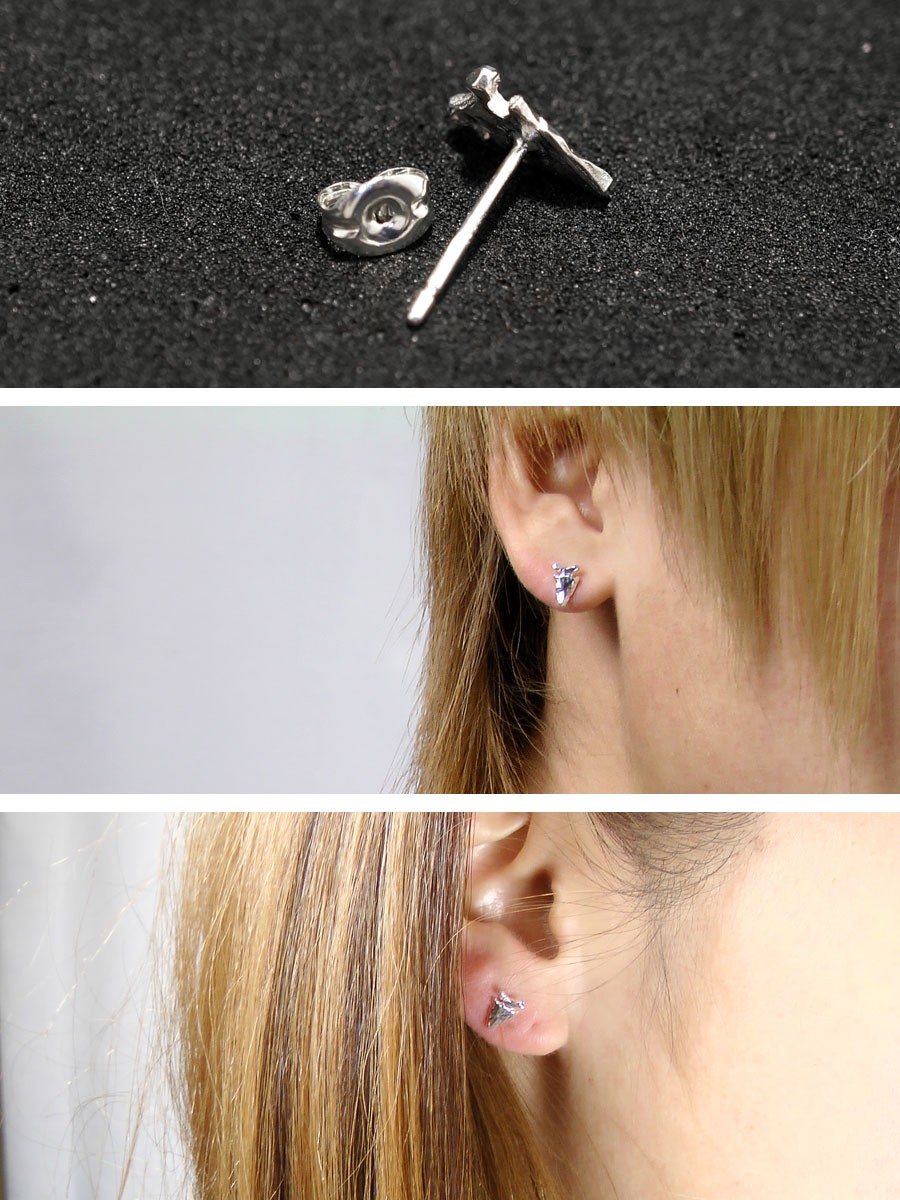 ファーストアローズ9mmターコイズ シルバー ピアス(片耳用) M109415459