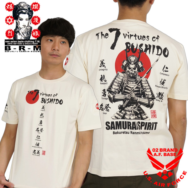 素晴らしい品質 B-R-M メンズ 半袖Tシャツ 和柄 サムライスピリット 爆裂爛漫娘 コミック・アニメ