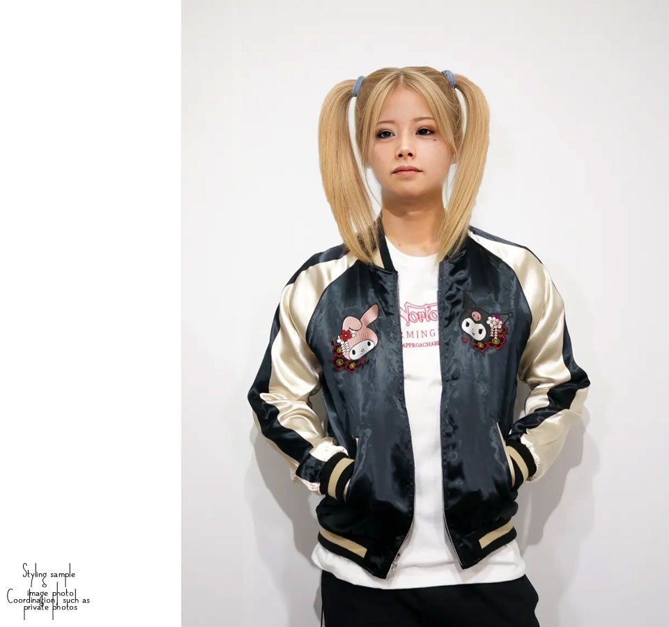 クロミ サンリオキャラクターズ マイメロディ リバーシブル サテン