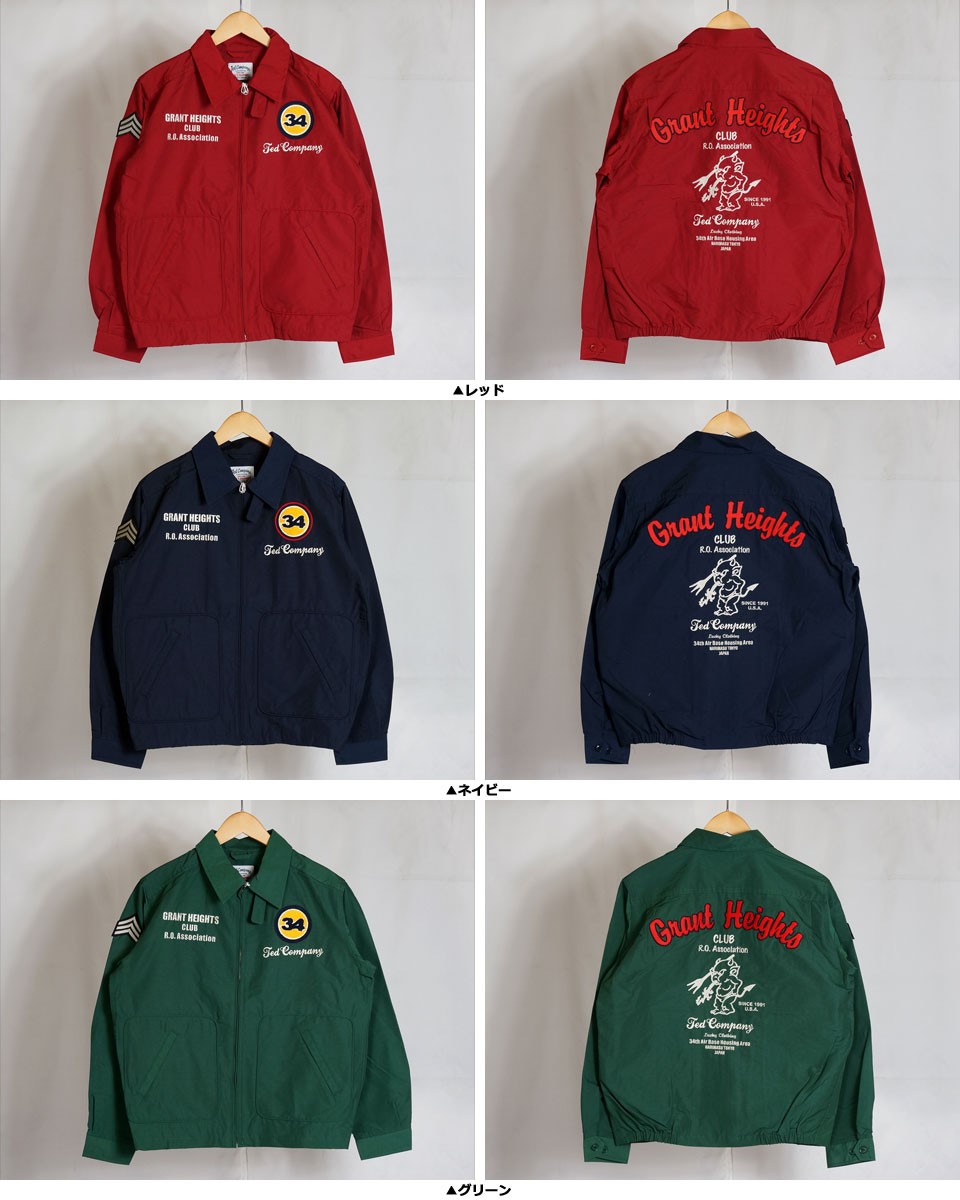 TEDMAN アウトレットセール!!テッドマン Grand Heightsロゴ刺繍 