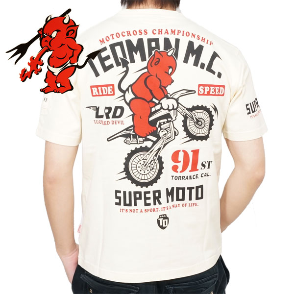 テッドマン SUPER MOTO モトクロス 半袖Tシャツ メンズ 新作2024年モデル TEDMA...